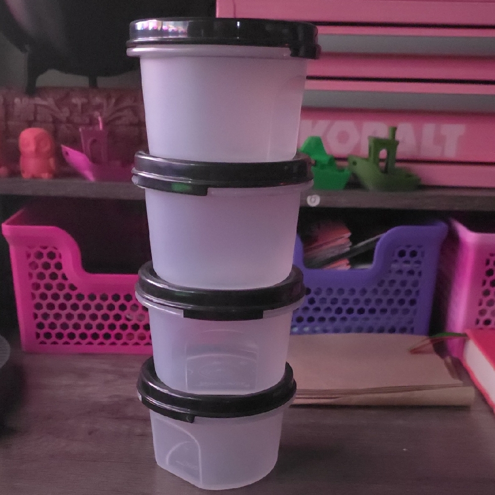 Tupperware Round Modular Mates Food Storage Containers #1